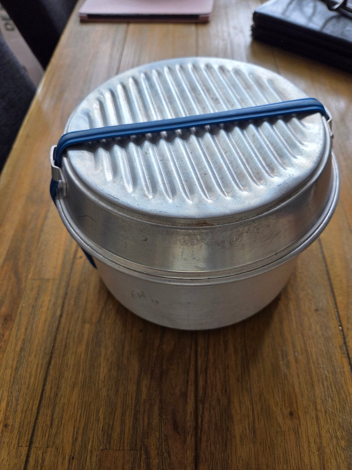 Complete Camping Pannenset - Aluminium, Caravans en Kamperen, Ophalen of Verzenden, Gebruikt