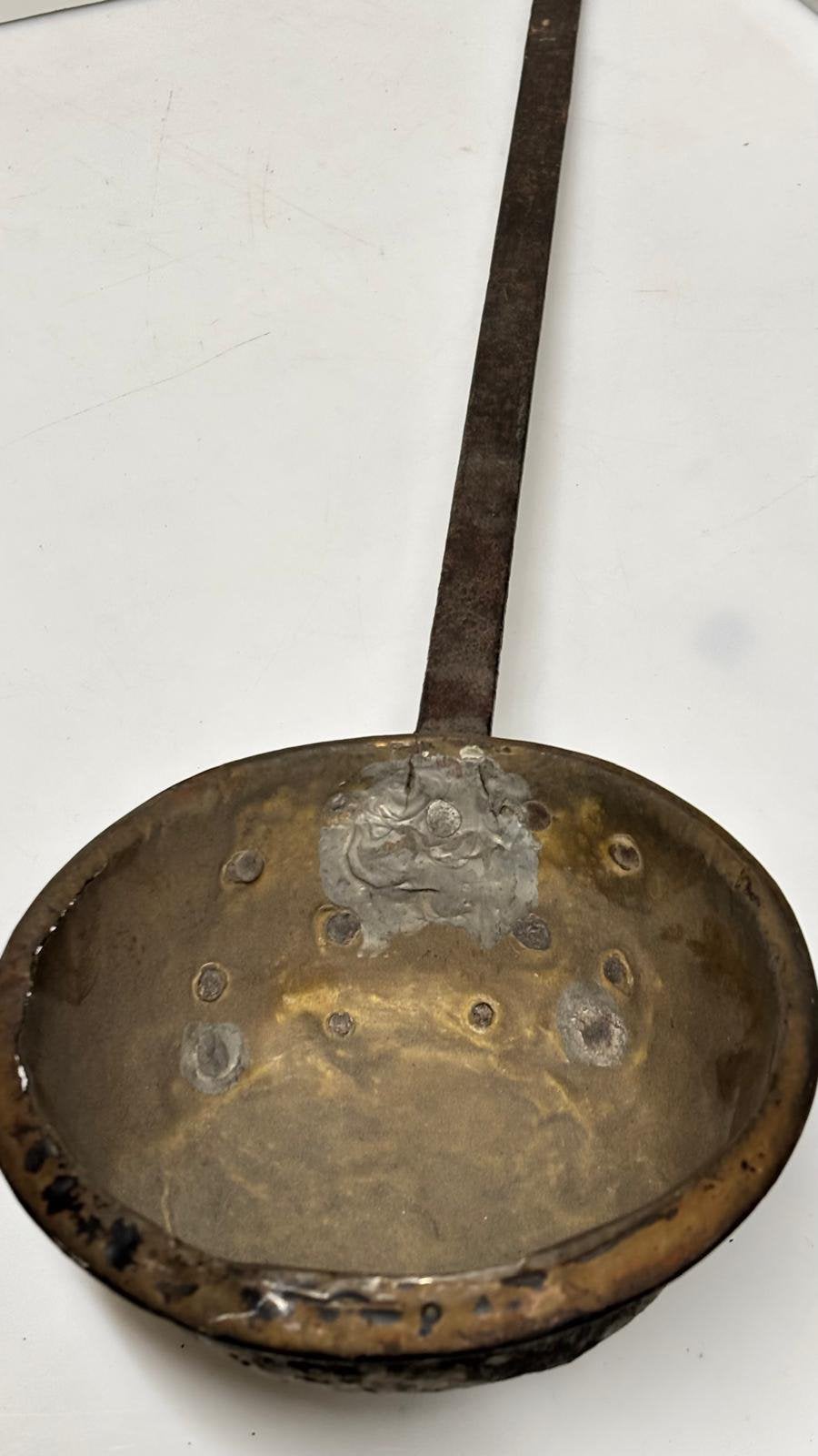 Antieke pollepel, Ophalen of Verzenden