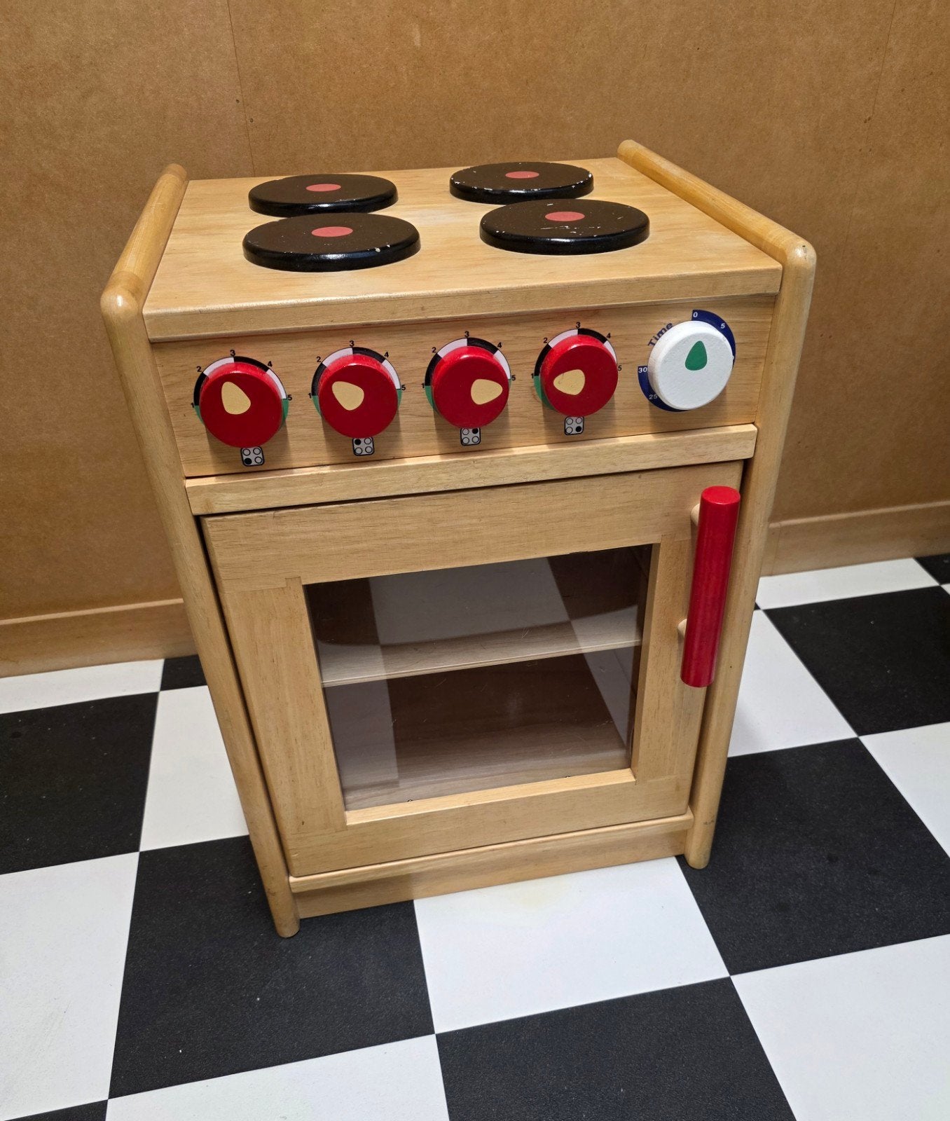 Leuk speelkeukentje, Kinderen en Baby's, Speelgoed | Speelkeukens, Ophalen, Gebruikt, Hout, Speelkeuken