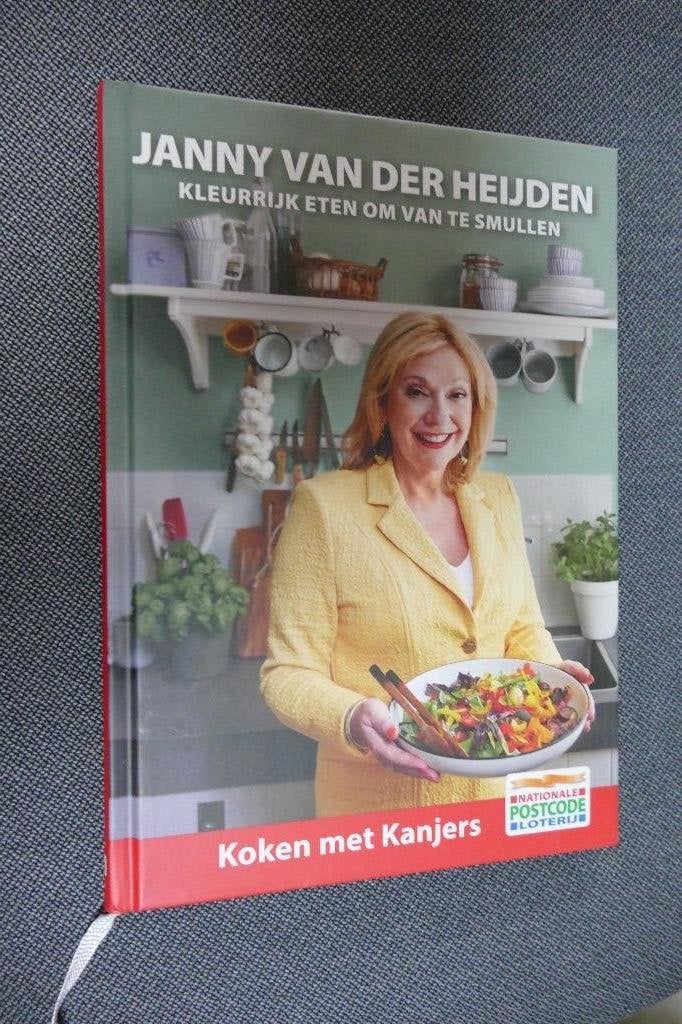 Koken met kanjers – Janny van der Heijden, Ophalen of Verzenden, Zo goed als nieuw, Janny van der Heijden, Nederland en België