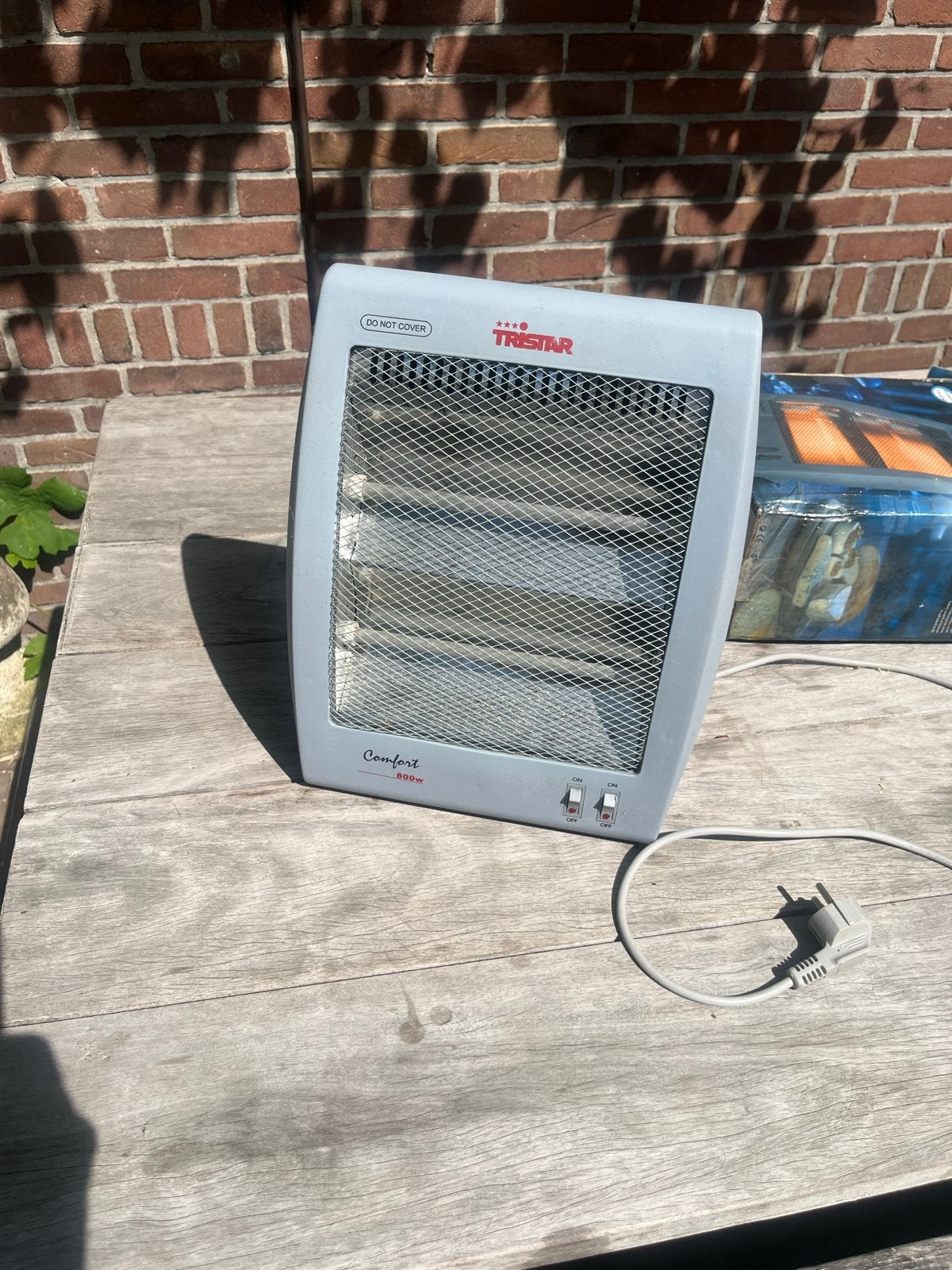 Tristar Comfort 800W Quartz Heater - Zo goed als nieuw, 30 tot 80 cm, 500 tot 800 watt, Kachel, Minder dan 60 cm