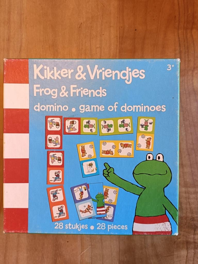 Domino kikker en vriendjes, Kinderen en Baby's, Ophalen of Verzenden, Gebruikt
