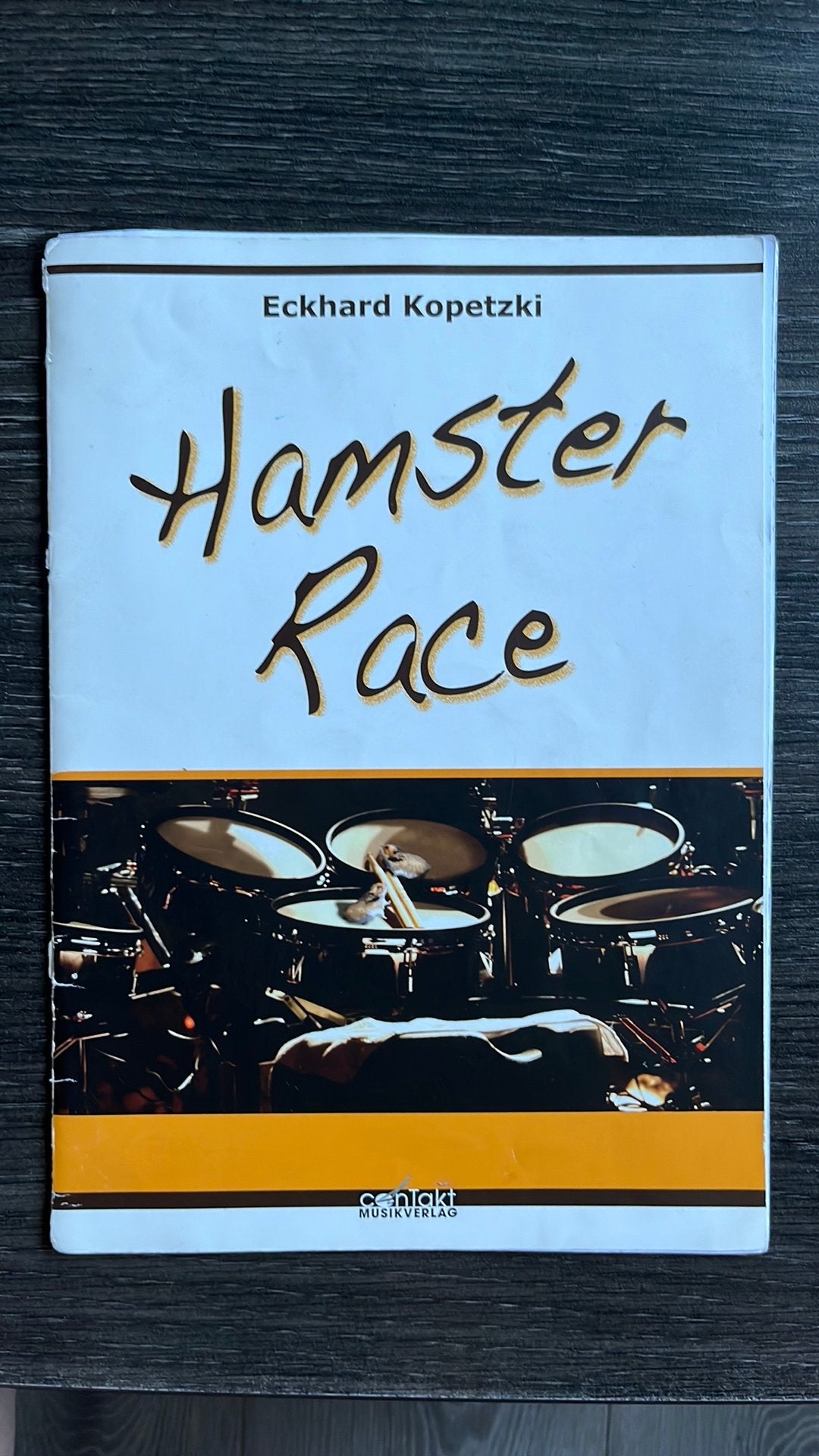 Hamster Race van Eckhard Kopetzki voor Drumstel, Gebruikt, Klassiek, Drums of Percussie, Les of Cursus