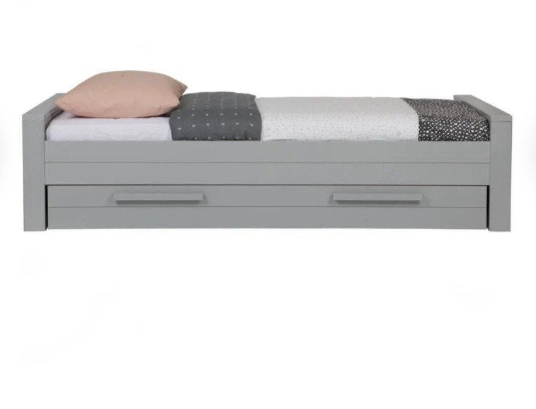 bed woood dennis, Huis en Inrichting, Slaapkamer | Bedden, Ophalen, Gebruikt, Eenpersoons, Woood