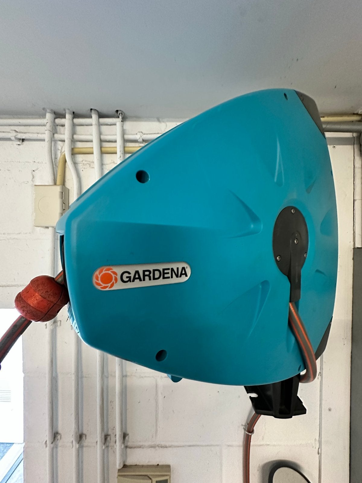 Gardena Tuinslanghaspel - Gebruikt, Tuin en Terras, Tuinslangen, Ophalen of Verzenden, Gebruikt, Tuinslanghaspel
