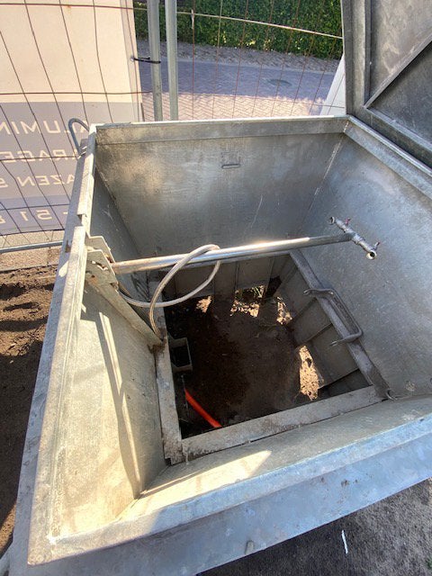 Bouw waterput, Ophalen, Gebruikt