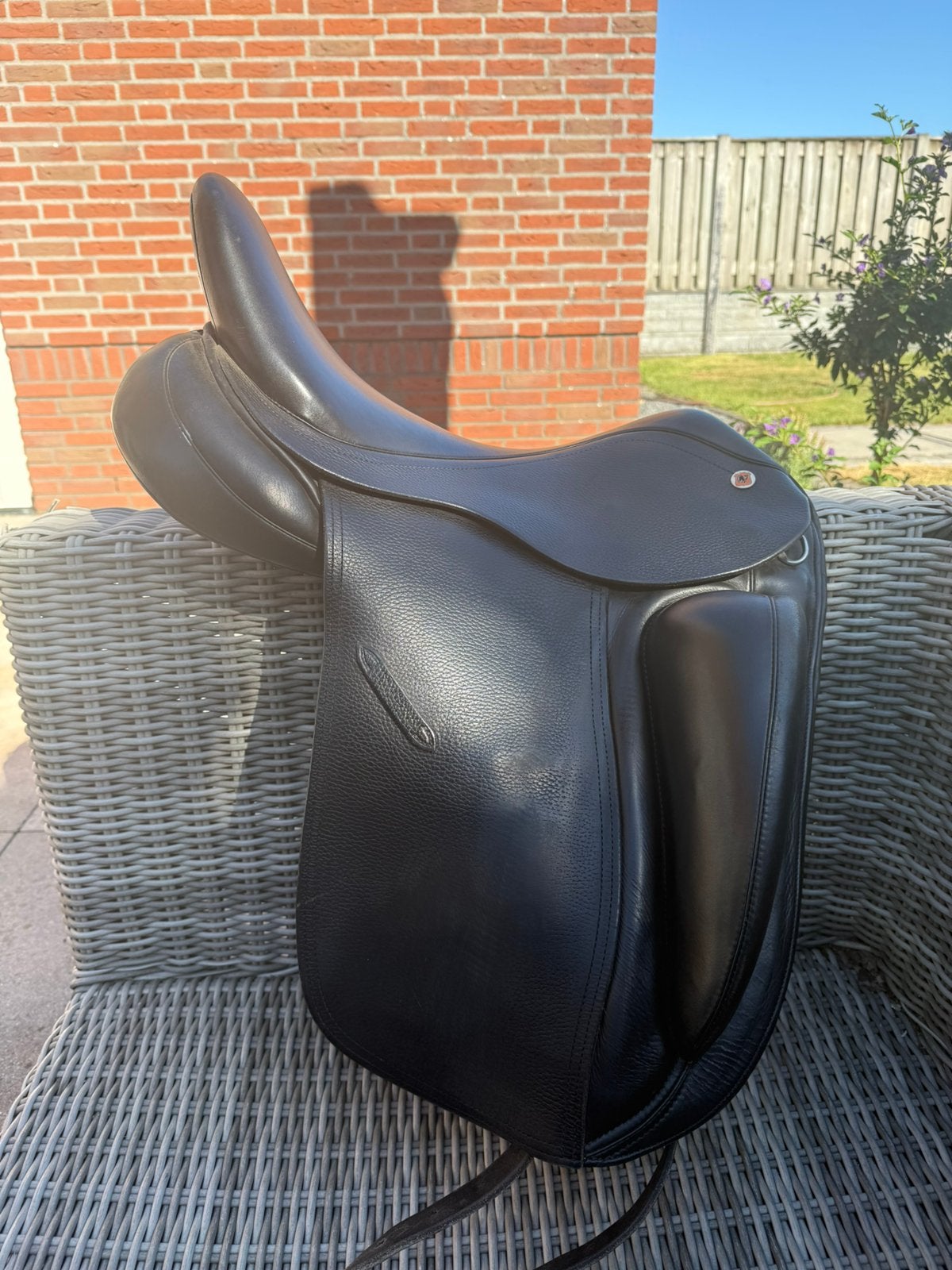 Vivary zadel 18 inch, Ophalen of Verzenden, Zo goed als nieuw, Dressuur
