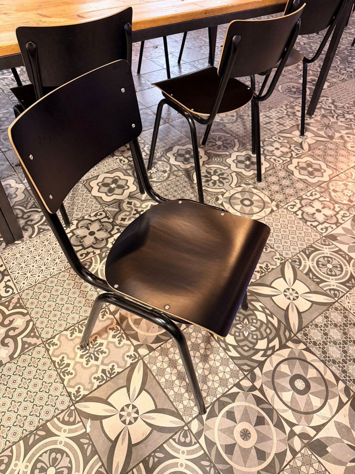 Kantine stoelen 10 stuks, Huis en Inrichting, Stoelen, Ophalen, Gebruikt, Vijf, Zes of meer stoelen