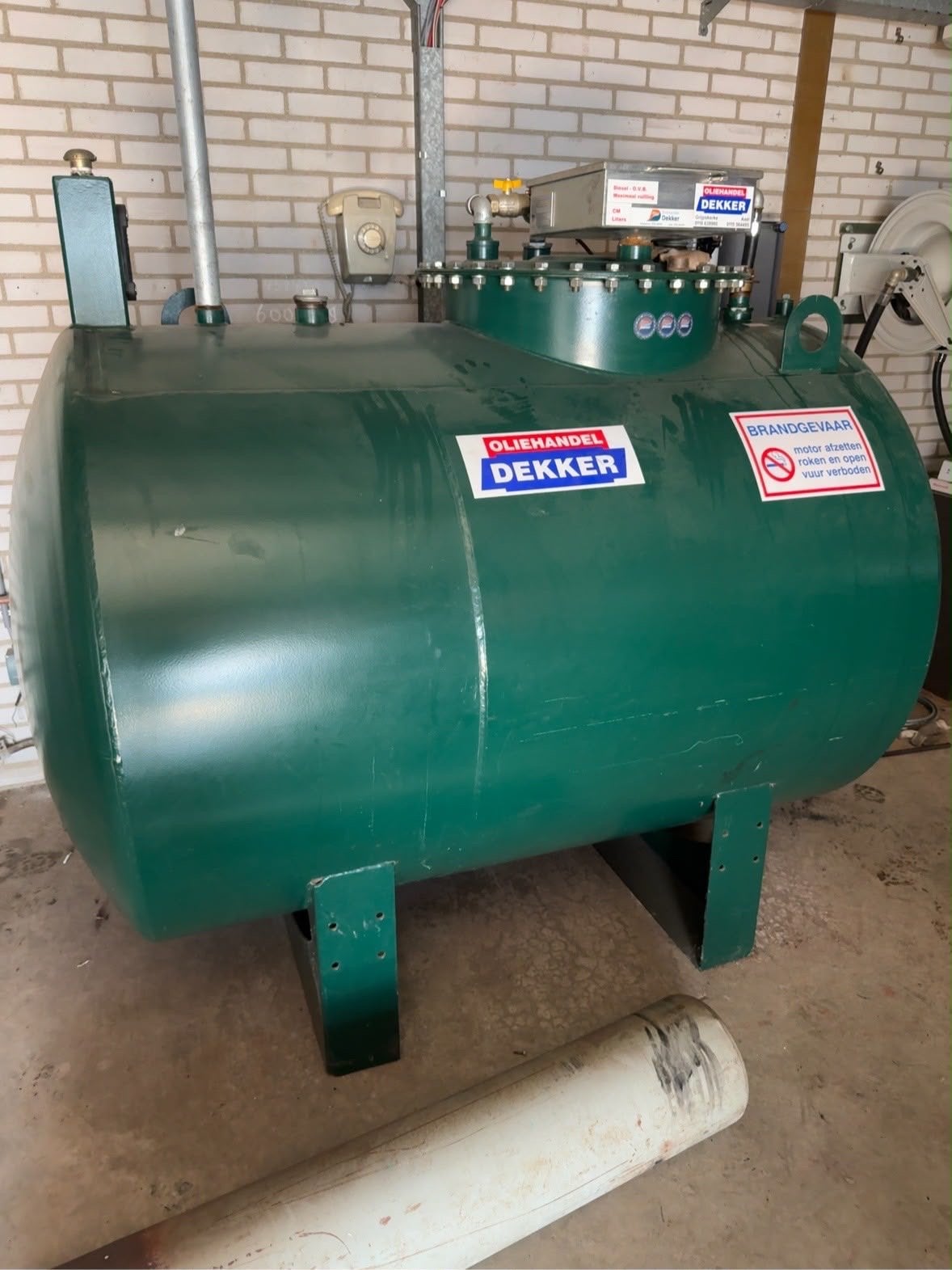 Dubbelwandige KIWA dieseltank 2.000 liter – TAB – 2015, Ophalen, Ntb, Ntb, Ntb