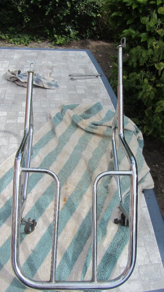 Bagagerek universeel  ongeveer 53x36 cm, Motoren, Ophalen of Verzenden, Gebruikt