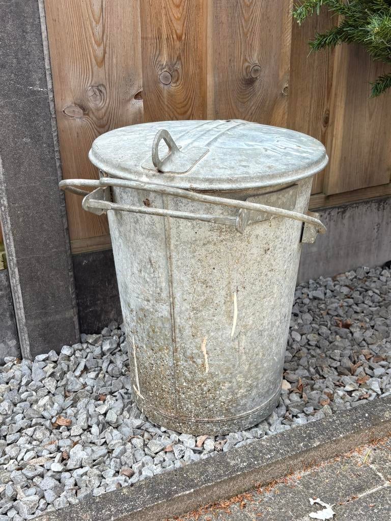 Vuilnisemmer (nostalgisch), Huis en Inrichting, Woonaccessoires | Prullenbakken, Ophalen, Gebruikt, 50 tot 75 cm, 40 liter of meer