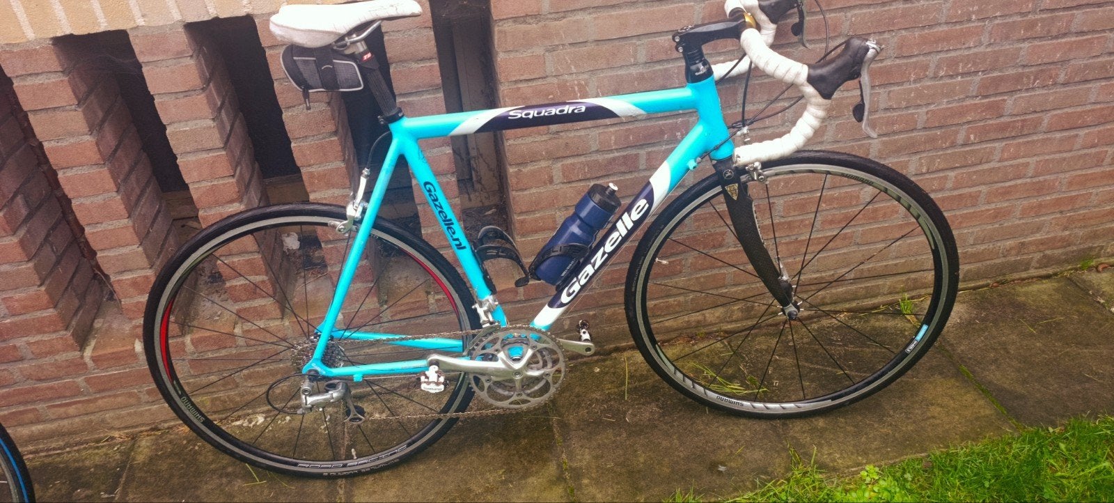 Gazelle Squadra racefiets – blauw/turquoise, Fietsen en Brommers, Ophalen