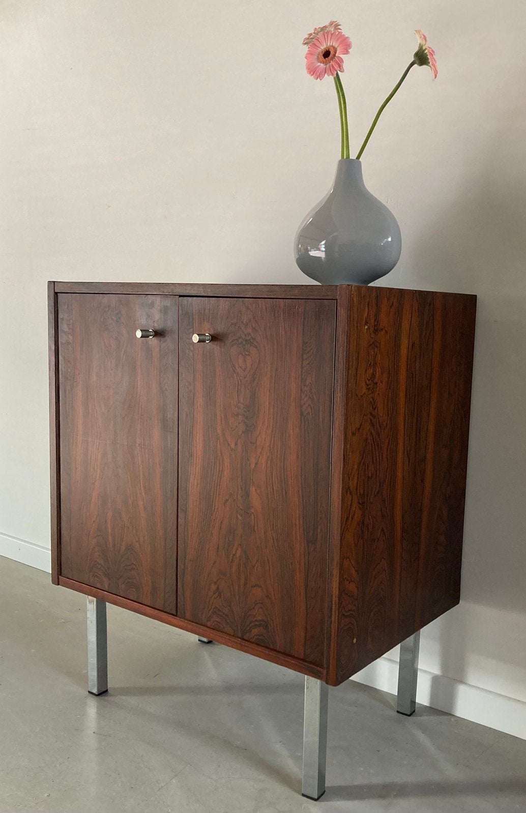 Midcentury vintage palissander kastje, Huis en Inrichting, Kasten | Ladekasten, Ophalen, Gebruikt, Teakhout, 50 tot 100 cm