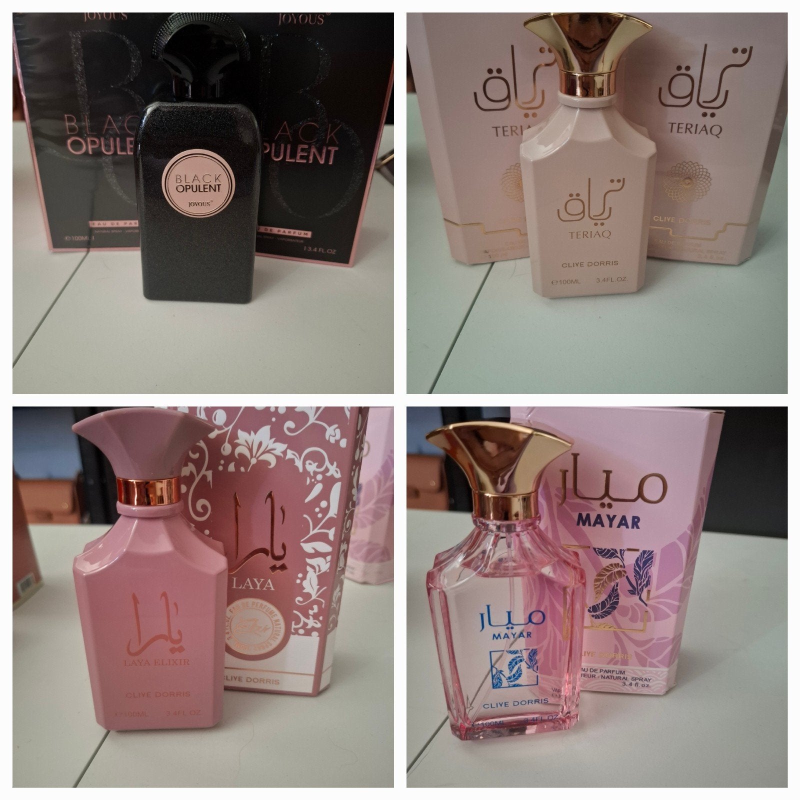 100ml parfum 6x, Verzenden