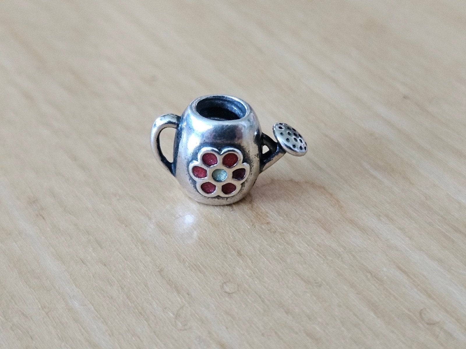 Gieter emaille bedel in goede staat, Pandora, Ophalen of Verzenden, Zo goed als nieuw, 1 bedel