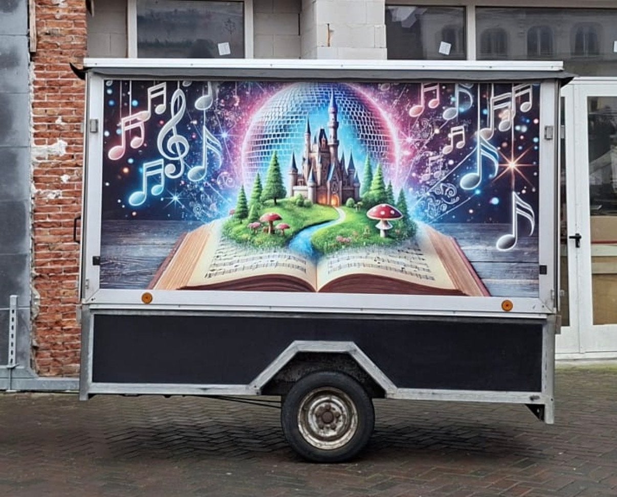 Verkoopwagen / Aanhanger voor Kinderentertainment, Zakelijke goederen, Ophalen
