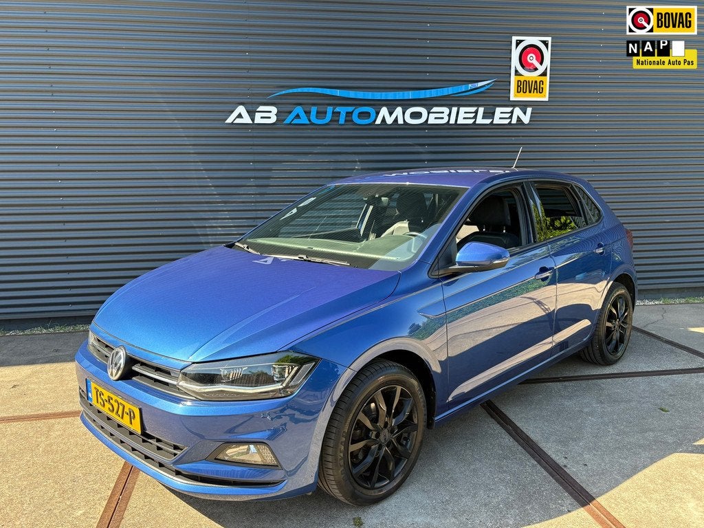Volkswagen Polo 1.0 TSI Comfortline DIGITAL DASH/ CARPLAY/ N, Met garantie (alle), Blauw, 23 km/l, Origineel Nederlands