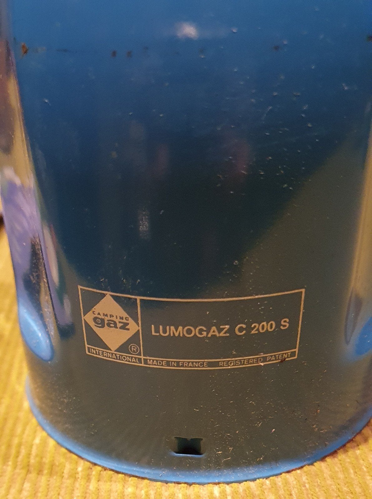 Campingaz Lumogaz C 200 S Gaslamp met Gloeikousjes, Ophalen of Verzenden, Gebruikt