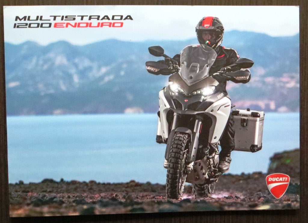 Folder Ducati Multistrada 1200 Enduro - 2015 - 6 blz (nieuw), Motoren, Handleidingen en Instructieboekjes, Verzenden, Ducati