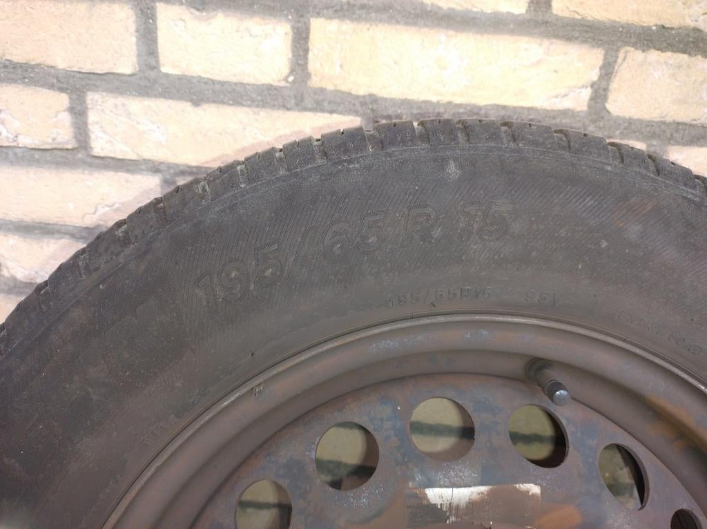 4x wheels (rims and tyres) Volkswagen Golf, Ophalen, Gebruikt, Volkswagen