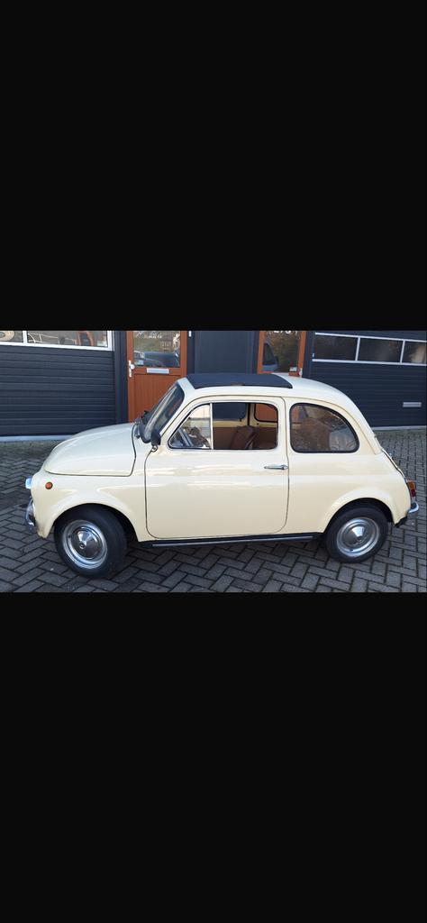 Fiat 500 0.5 D Nuova 1968 Beige, 499 cc, Beige, Particulier, Geïmporteerd