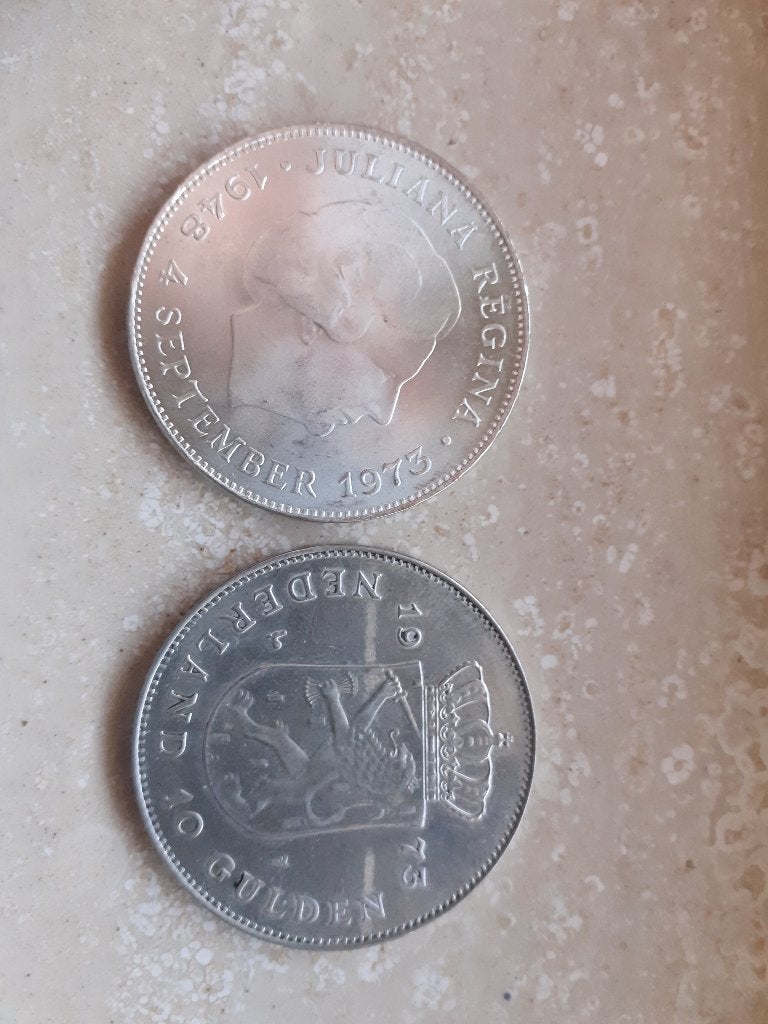 ZILVER MUNTEN, Koningin Beatrix, Zilver, Ophalen of Verzenden, Losse munt