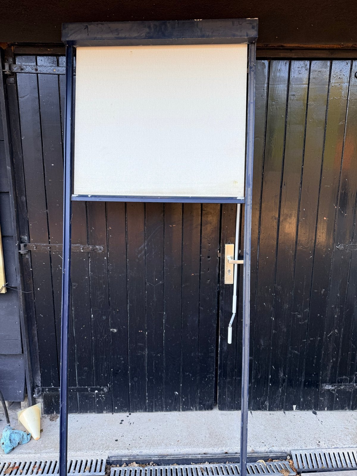 Handbediende screens 92x230 cm, Tuin en Terras, Ophalen, Gebruikt, Minder dan 250 cm, 150 tot 300 cm