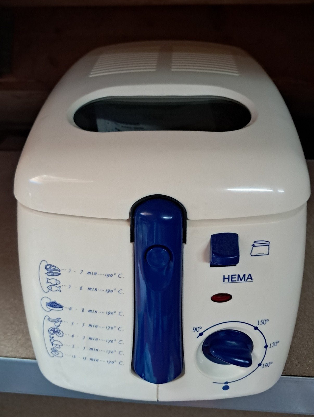 Compacte HEMA friteuse - Ideaal voor kleine porties, Minder dan 1 liter, Ophalen, Nieuw