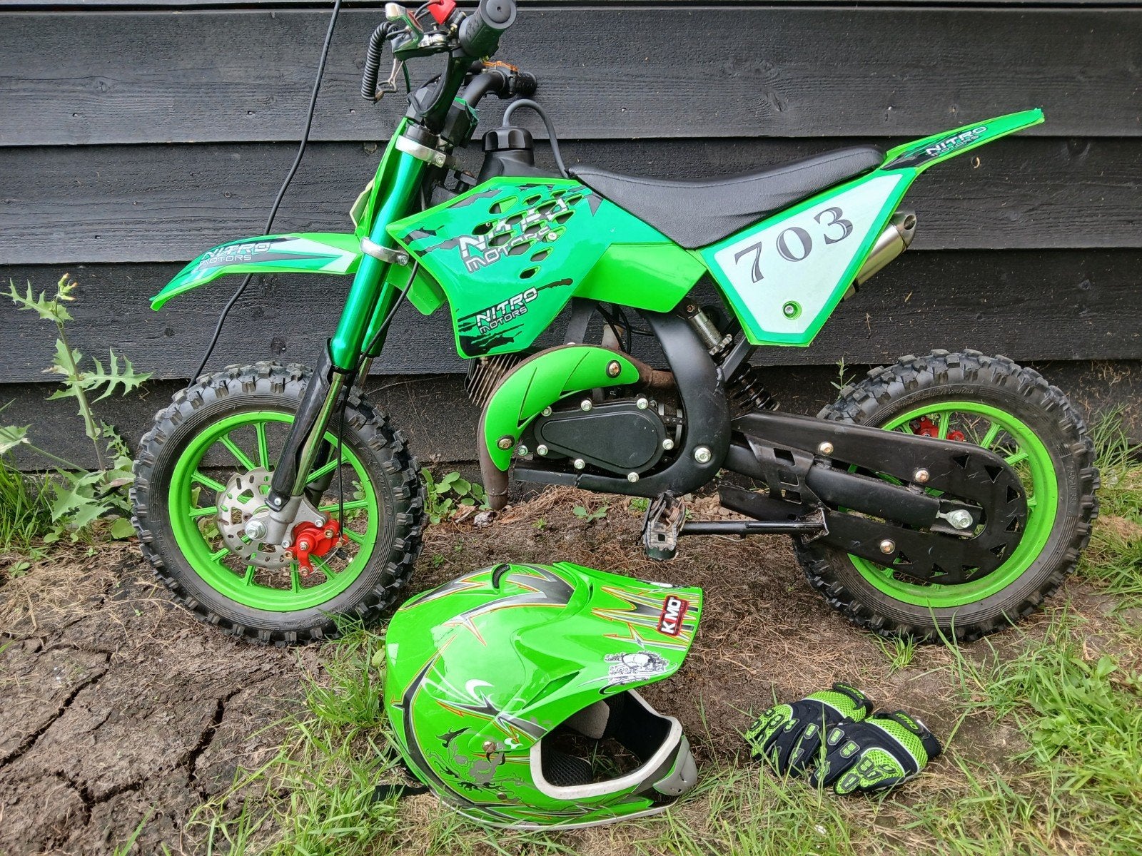 Crossmotor/pitbike 50cc, Ophalen of Verzenden, Pitbike