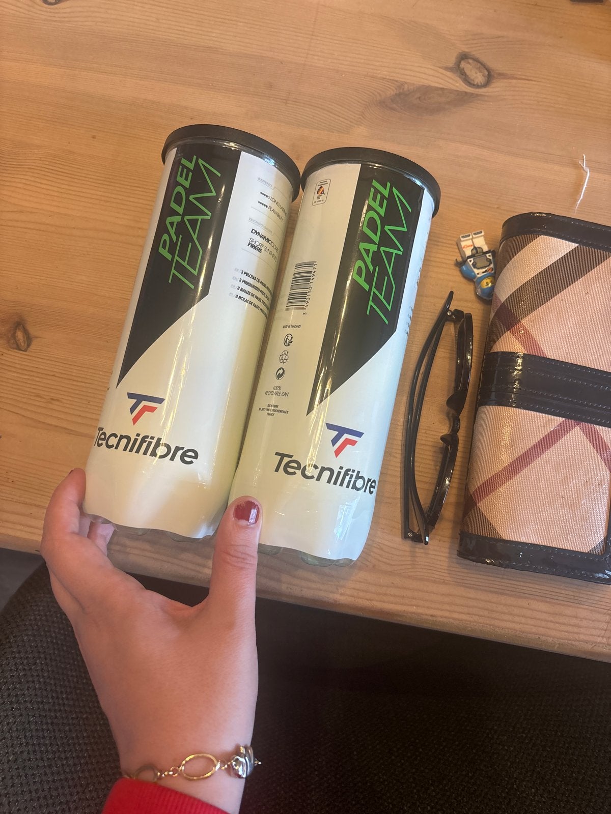 6 Padel tennisballen van Tecnifibre, Ophalen of Verzenden, Nieuw, Ballen, Overige merken