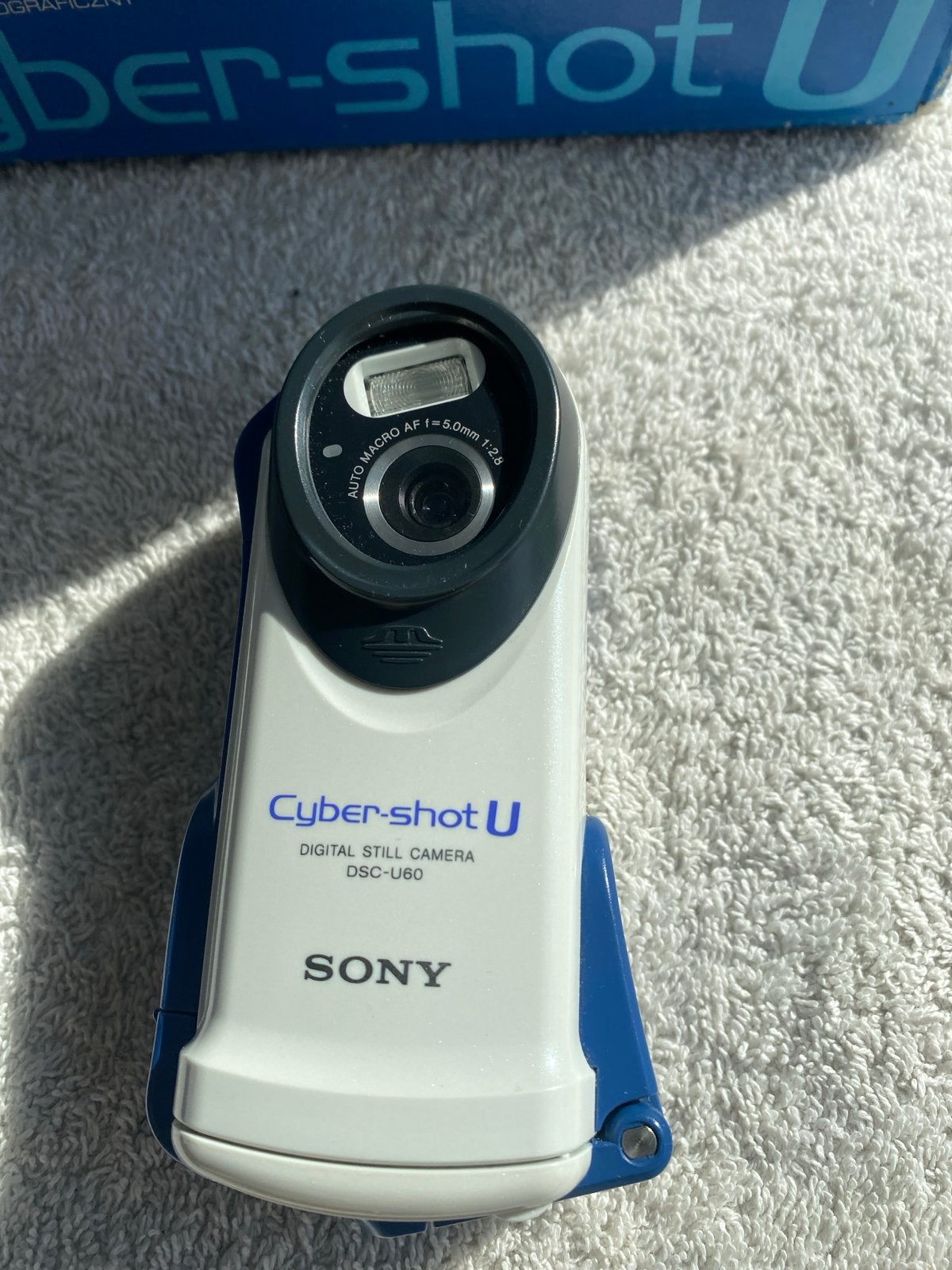 Sony Cyber-shot U DSC-U60 Digitale Camera nieuw - Waterdicht, Gebruikt, Ophalen of Verzenden, Compactcamera, Sony