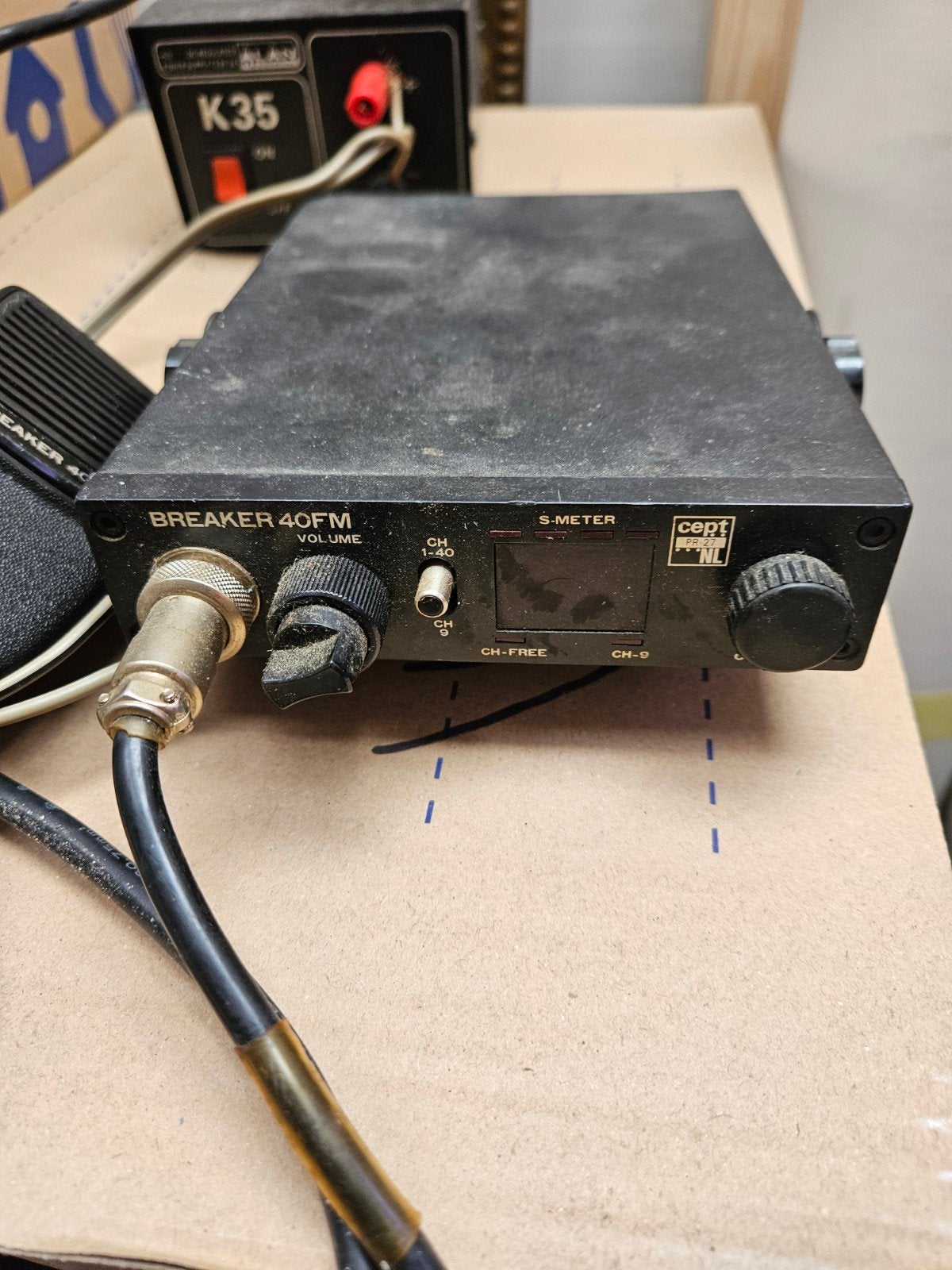 27 mc ontvanger, Telecommunicatie, Zenders en Ontvangers, Ophalen, Gebruikt