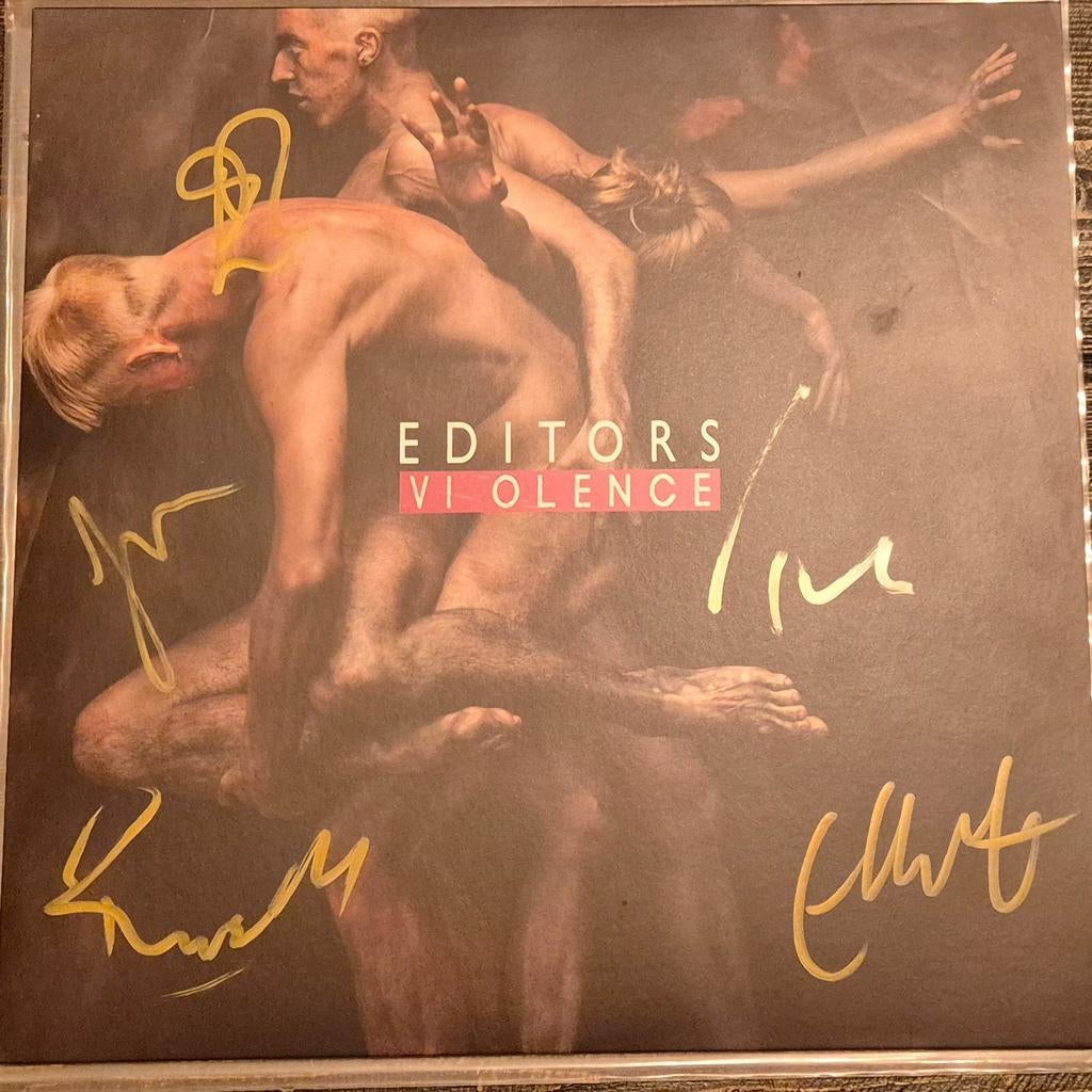 Editors - Violence LP GESIGNEERD, Ophalen, Zo goed als nieuw