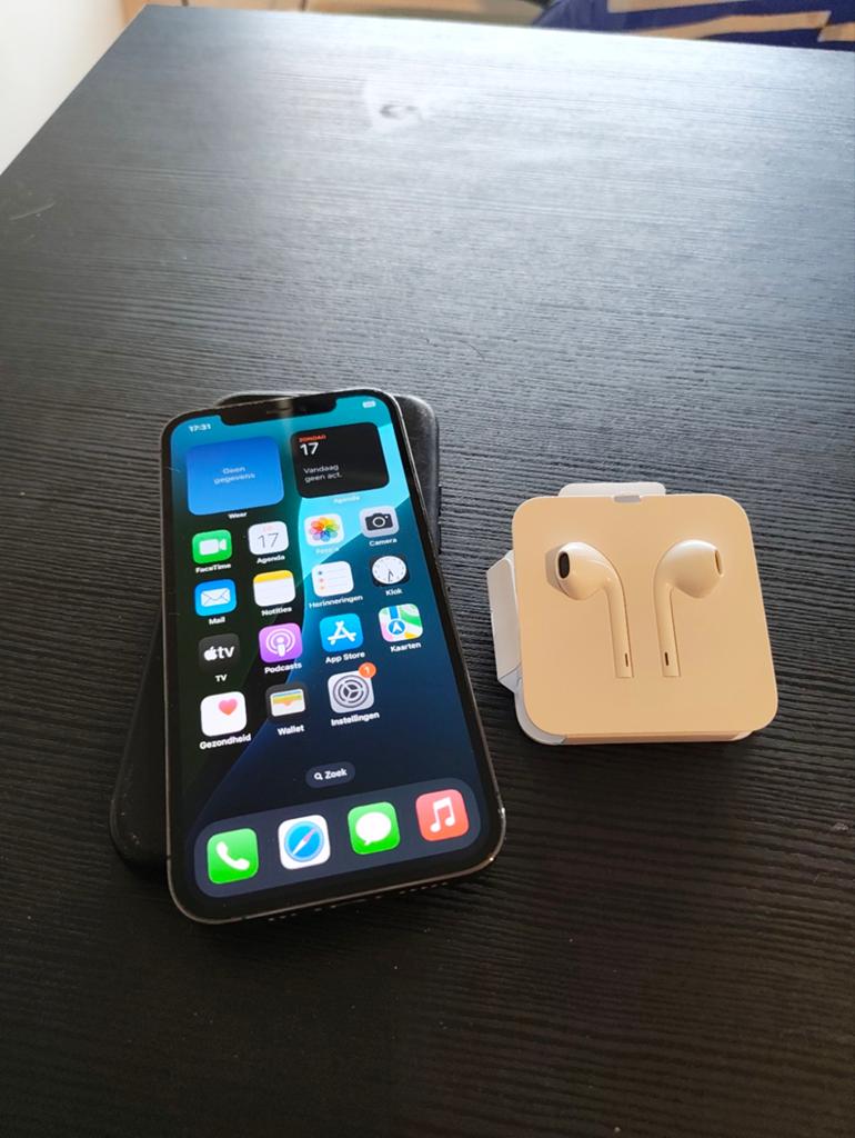 Iphone 12 pro | 128GB Space grey, Telecommunicatie, Mobiele telefoons | Apple iPhone, Zo goed als nieuw, 128 GB, iPhone 12 Pro