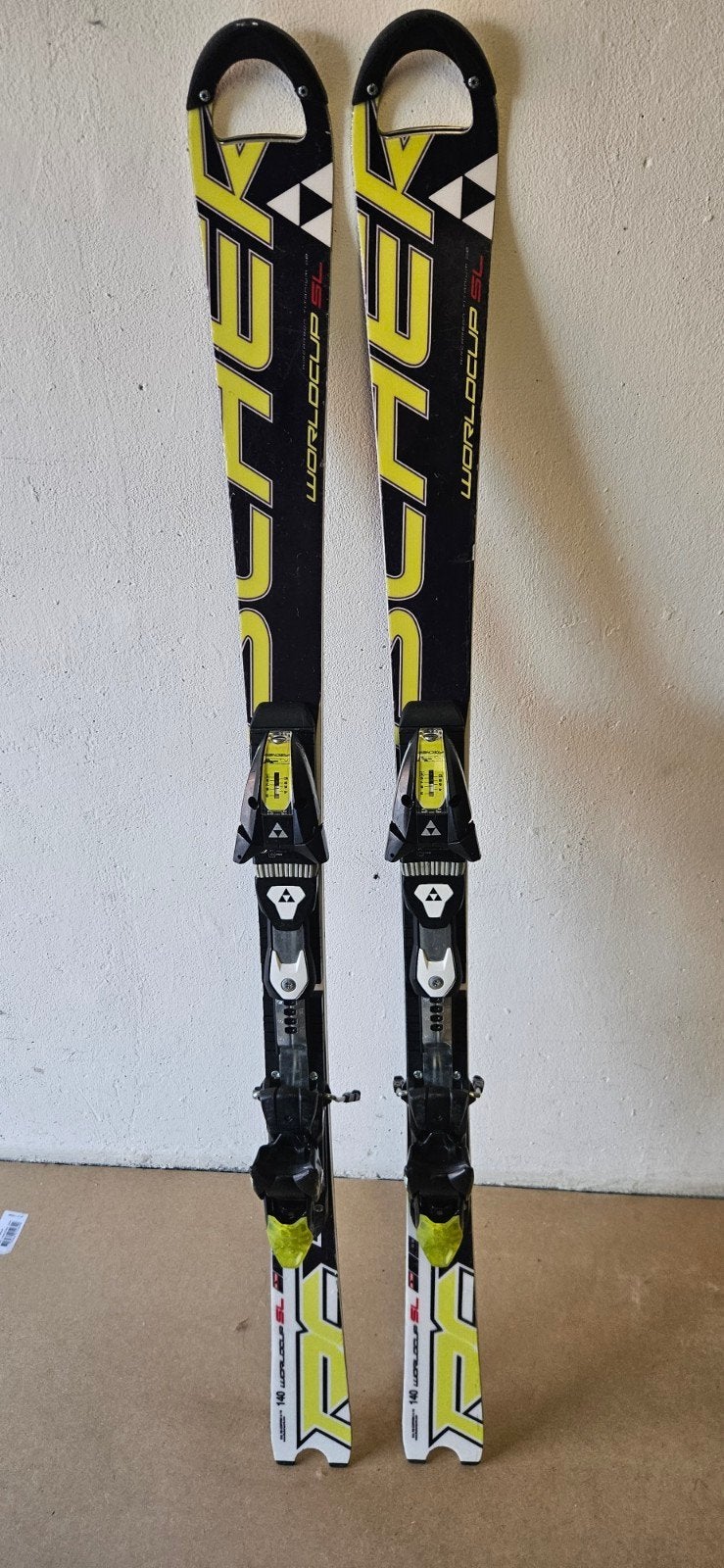 ZGAN Fischer RC4 Worldcup SL140cm, gewaxt en geslepen (26), Sport en Fitness, 140 tot 160 cm, Fischer, Ophalen of Verzenden, Zo goed als nieuw