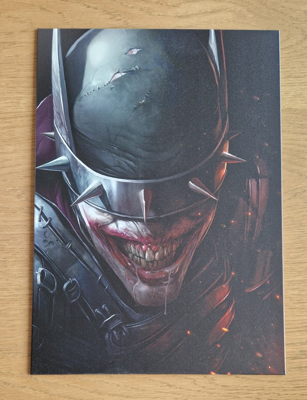 Displate The Batman Who Laughs Matte - Nieuw, 50 – 75, Minder dan 50 cm, Nieuw, Ophalen of Verzenden