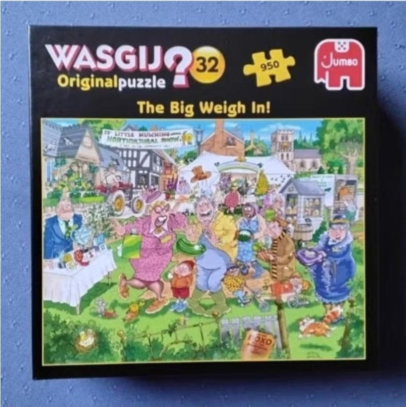 Wasgij puzzel 'mag het een onsje meer zijn?!', Ophalen, 500 t/m 1500 stukjes, Zo goed als nieuw, Legpuzzel
