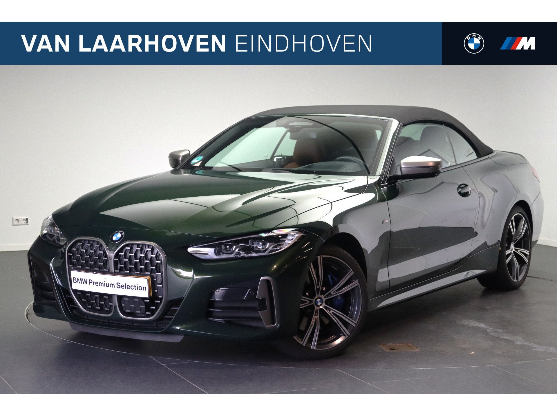 BMW 4 Serie Cabrio M440i xDrive High Executive Automaat / Co, Auto's, Dealer onderhouden, 4-Serie, 4 stoelen, 120 €/maand