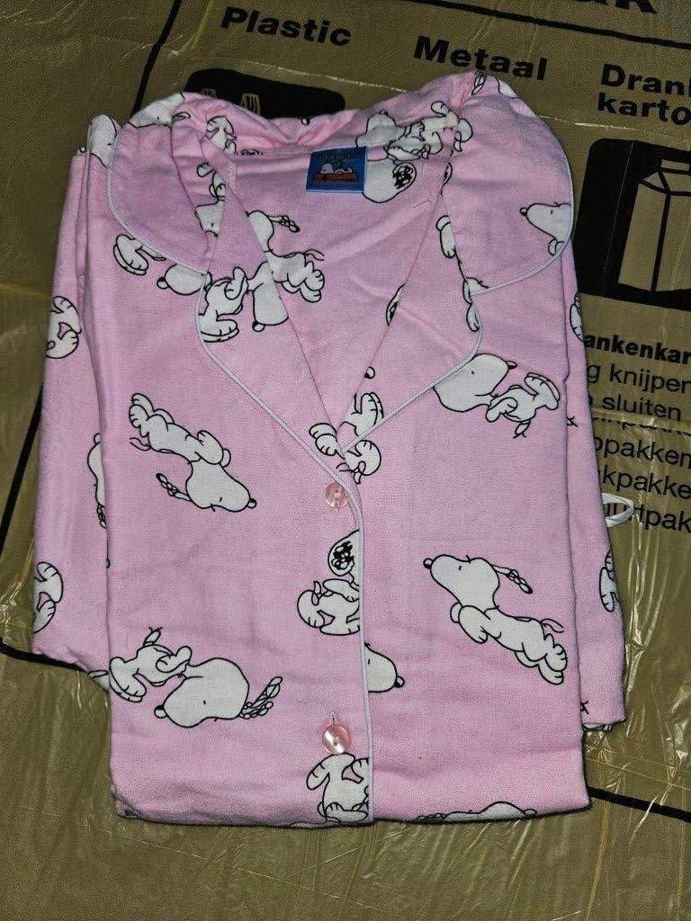 Roze Peanuts Snoopy Pyjama Maat M, Peanuts, Ophalen of Verzenden, Nieuw, Maat 38/40 (M)