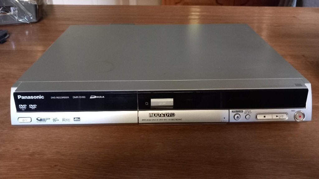 Panasonic DVD-recorder, Gebruikt, Panasonic, Met harddisk, Dvd-recorder