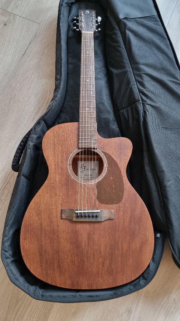 Harley Benton CLA-15MCE + Gigbag – Perfect Condition, Ophalen, Zo goed als nieuw, Western- of Steelstringgitaar, Met (piezo-)element