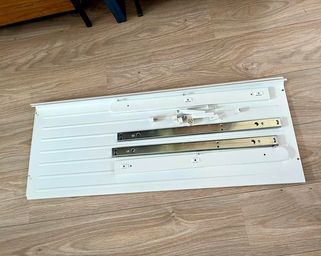 KOMPLEMENT uittrekbaar schoenenrek, wit, Ophalen, Gebruikt