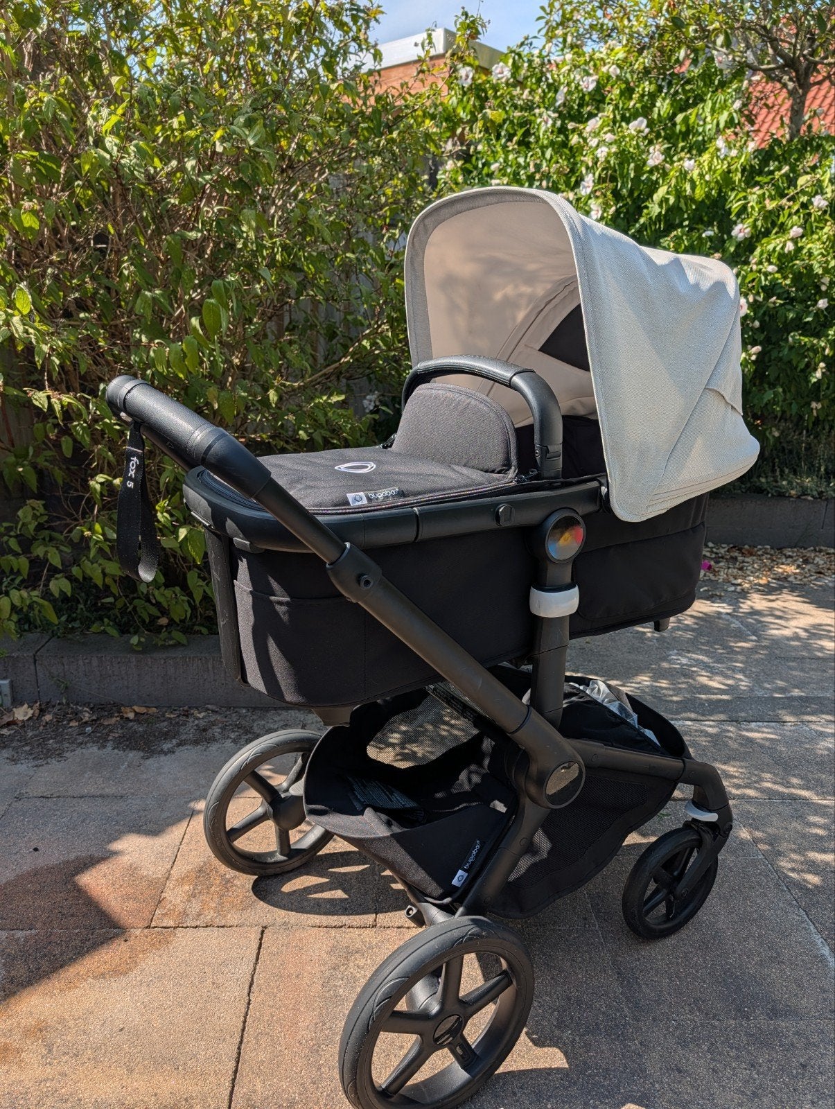 Bugaboo Fox 5 met gloednieuw frame en originele accesoires, Ophalen, Zo goed als nieuw, Bugaboo, Duowagen