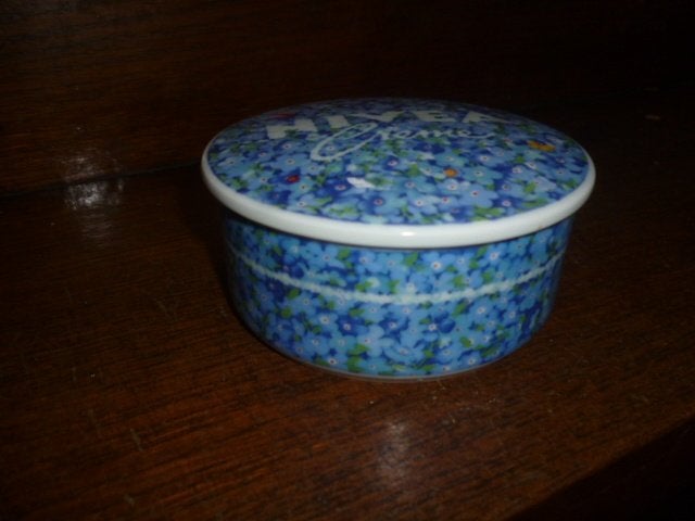 nivea porseleinen doos Ø10 x 4 cm, Ophalen of Verzenden