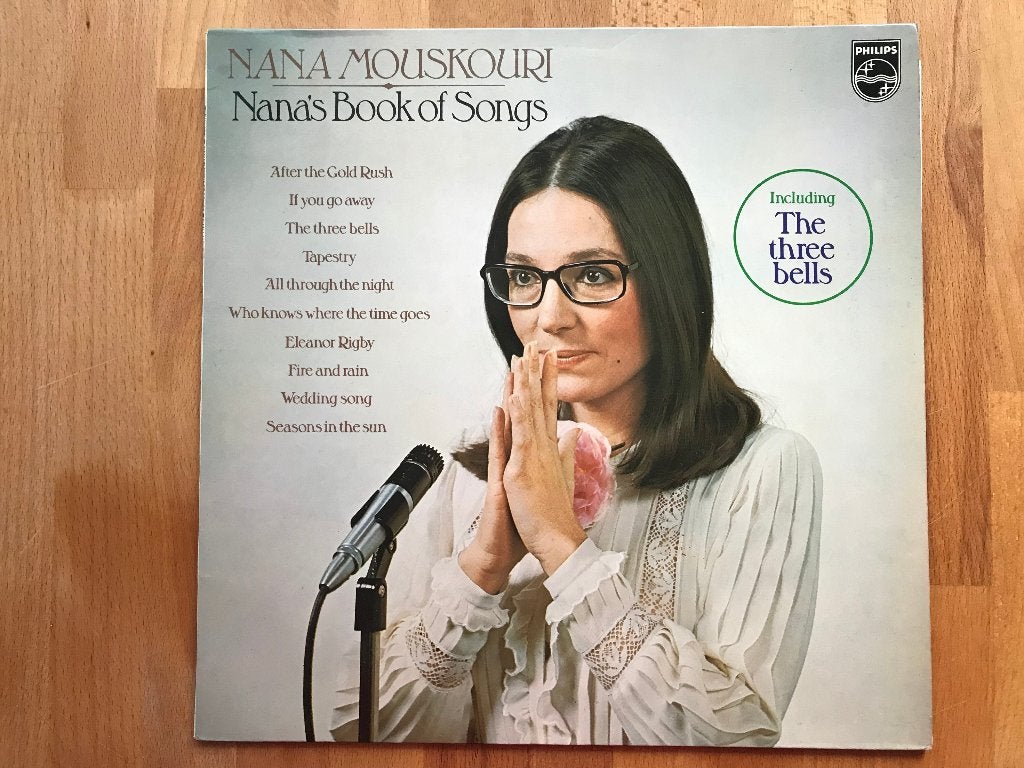 Nana Mouskouri - Nana's Book of Songs LP (Philips), LP, Gebruikt, Verzenden, 12 inch