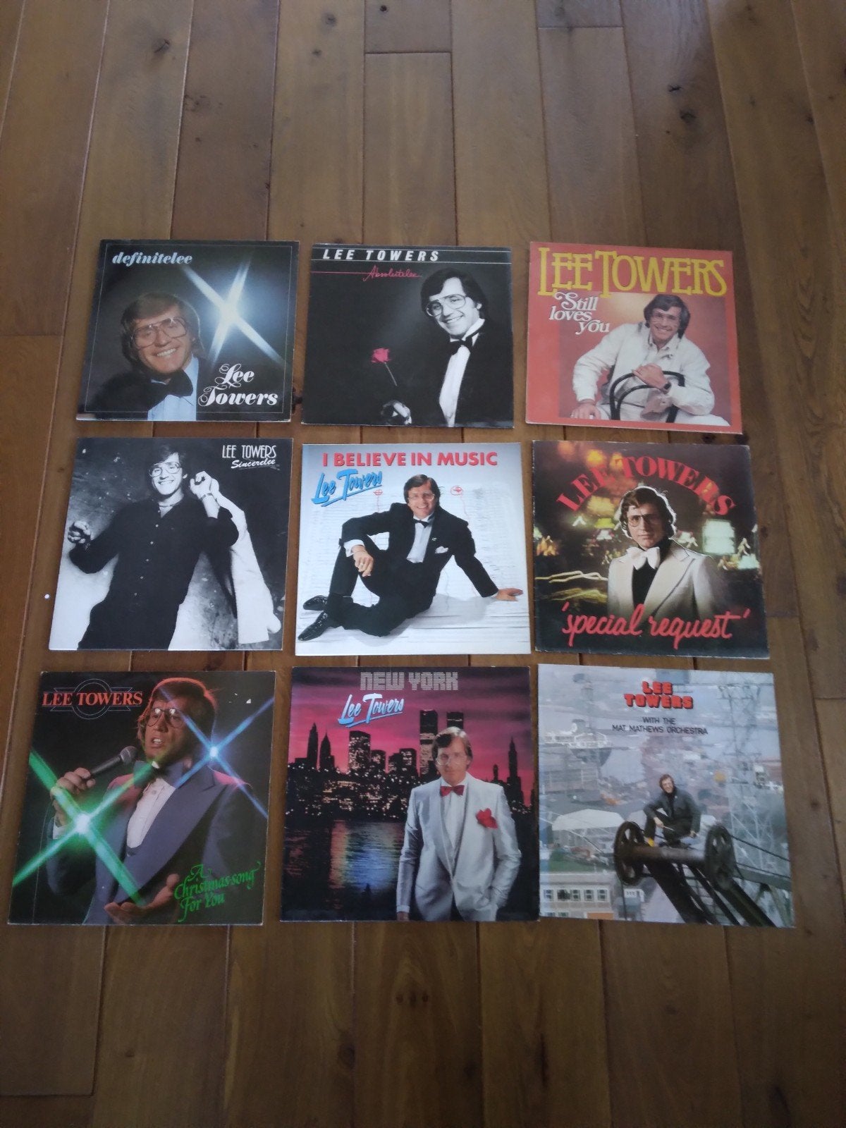 Lee Towers 9 langspeelplaten, Cd's en Dvd's, Ophalen of Verzenden, Gebruikt