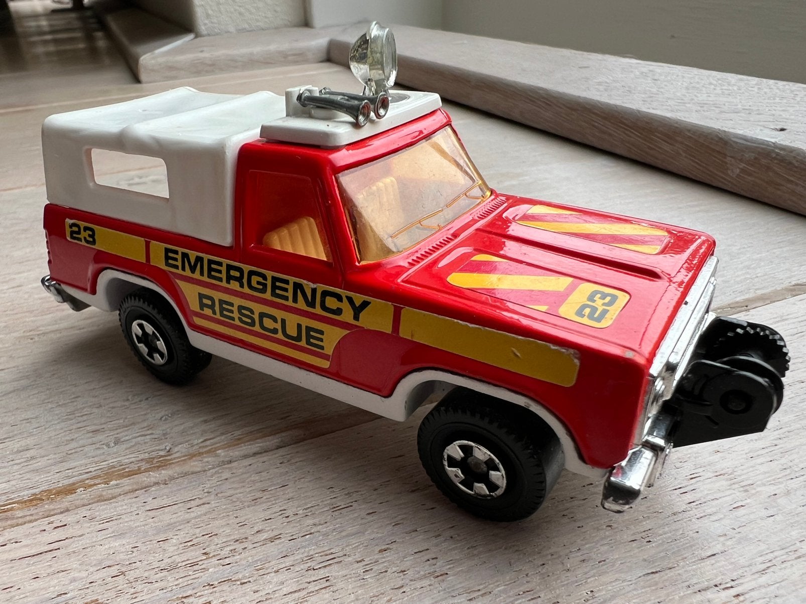 Matchbox - Super Kings Plymouth Trail Duster (K-65) 1978, Ophalen of Verzenden, Zo goed als nieuw, Auto