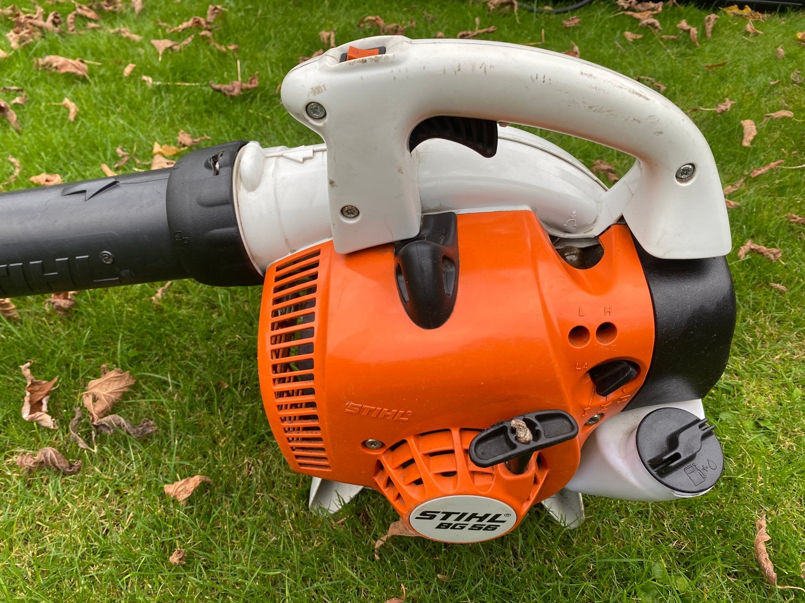 Stihl bg 56 hand bladblazer verkocht✅, Tuin en Terras, Ophalen of Verzenden, Zo goed als nieuw, Benzine, Handgedragen