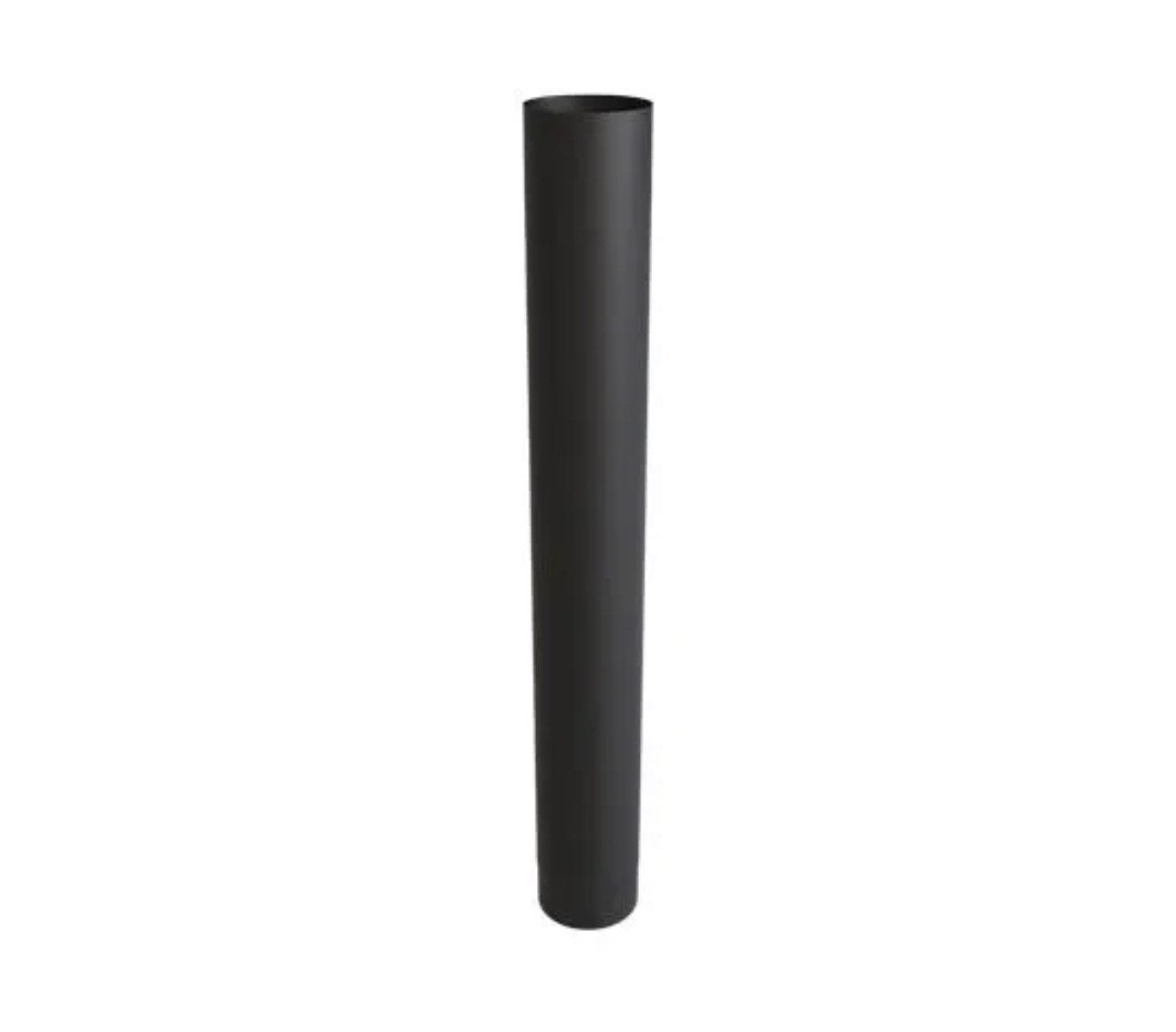 Kachelpijp / rookafvoer kanaal 100 cm Ø 150 mm EW RVS zwart, Ophalen, Zo goed als nieuw, Rvs, Minder dan 2 meter