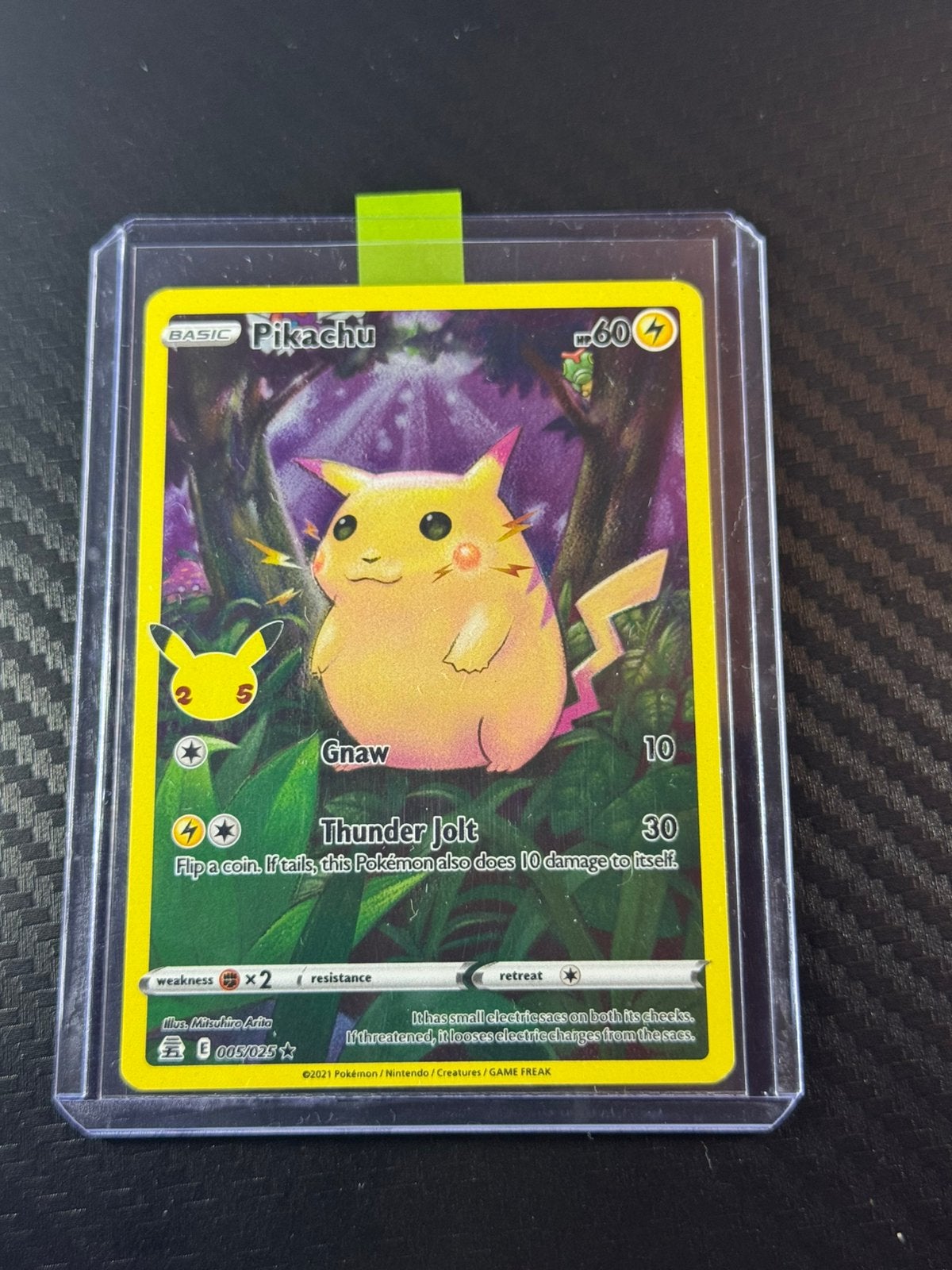 Pikachu | Holo | Rare | Celebrations | 2021 | #005/025, Verzenden